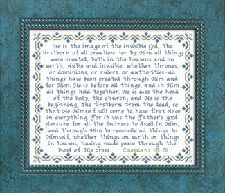 Firstborn Of All Creation - Colossians 1:15-20